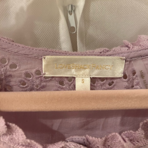 LoveShackFancy Eyelet Blouse - Picture 2 of 2